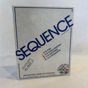 JAX SEQUENCE GAME OF STRATEGY NO.8002 ( new sealed) Family Fun